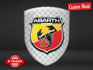 Fiat Abarth Luna Trasera Pegatinas Auto Limitadas Alta Calidad Durables